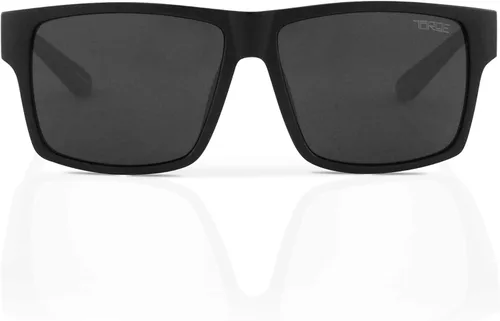 Vista 4 de TOROE Classic RANGE TR90 - Lentes de sol polarizadas irrompibles con revestimiento hidrofóbico de policarbonato AR