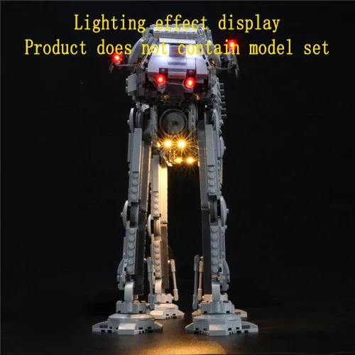 Vista 6 de GEAMENT Kit de luces LED versión 2020 compatible con modelos de construcción Lego 75288 at-at (versión 2020) (juego de modelos no incluidos)