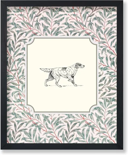 Vista 69 de Poster Master Póster Vintage de Cocker Spaniel Inglés - Impronta Retro de Perro - Arte Floral - Arte de Cachorros - Arte para Amantes de Animales