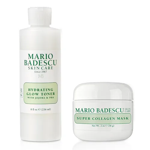 Vista 10 de Mario Badescu Máscara facial de arcilla para hombres y mujeres, minimizadora de poros, mascarilla facial para el cuidado de la piel, formulada