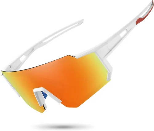 Vista 25 de STORYCOAST Lentes de sol deportivos polarizados para hombres y mujeres, para conducir, pesca, ciclismo, bicicleta de montaña, protección UV400