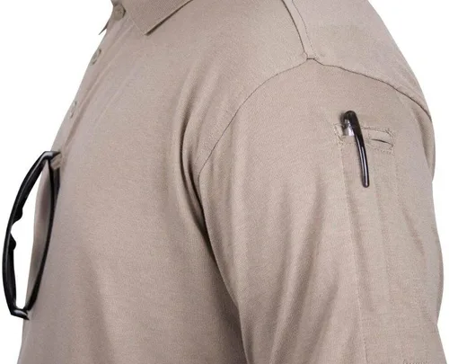 Vista 3 de LA Police Gear Polo táctico de manga corta para hombre, ligero, antiarrugas, uniforme de manga corta para hombre
