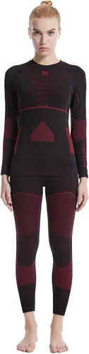 Vista 6 de TWKXL UW Ropa de compresión de secado rápido, ropa de compresión para esquí, ropa interior térmica para hombres y mujeres