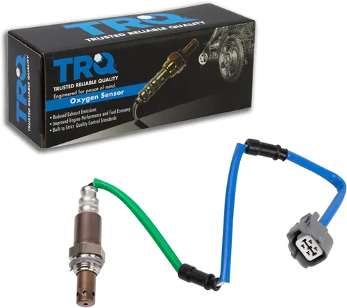 Vista 222 de TRQ Sensor de Oxígeno O2 de 4 Hilos de Banda Estrecha Compatible con VW Atlas 2.0L 2018-21, VW GTI 2.0L 2016-18, Audi A3 Quattro 2.0L 2015-18, VW