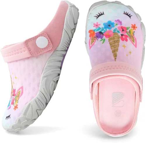 Vista 7 de Sandalias atléticas de secado rápido para niños y niñas, sandalias para piscina, natación, al aire libre, sandalias de casa ancha