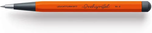 Vista 12 de LEUCHTTURM1917 - Lápiz mecánico Drehgriffel - Lápiz de escritura recargable con plomo de grafito HB de 0.7 mm (albaricoque)