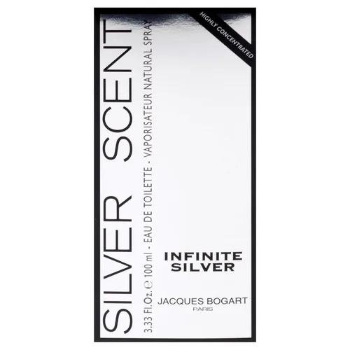 Vista 5 de Jacques Bogart Silver Scent Infinite Silver de Jacques Bogart para hombre - 3.33 oz EDT Spray