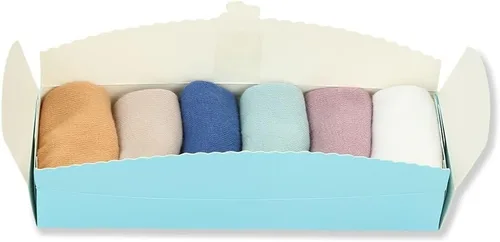Vista 2 de Silky Toes Paquete múltiple de calcetines antideslizantes para bebés, niñas y niños pequeños