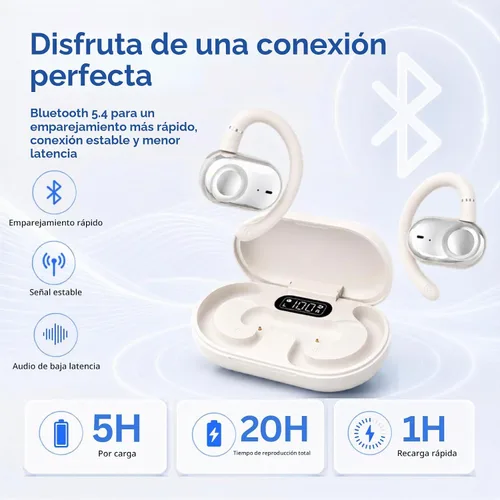 Vista 6 de Auriculares inalámbricos de oído abierto Bi-Axial de ajuste personalizado con sonido envolvente