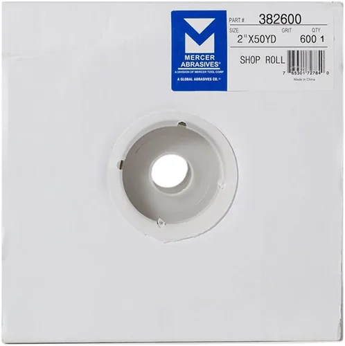 Vista 14 de Mercer Industries 381100 100 rollo de papel de lija.