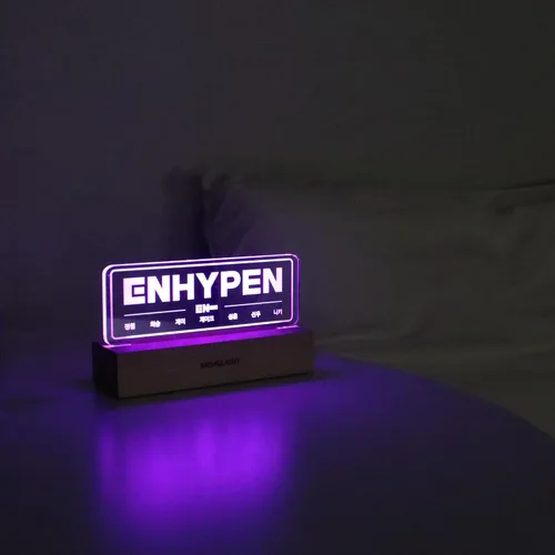 Vista 11 de BTS Luz nocturna, Bangtan Merch, lámpara Kpop
