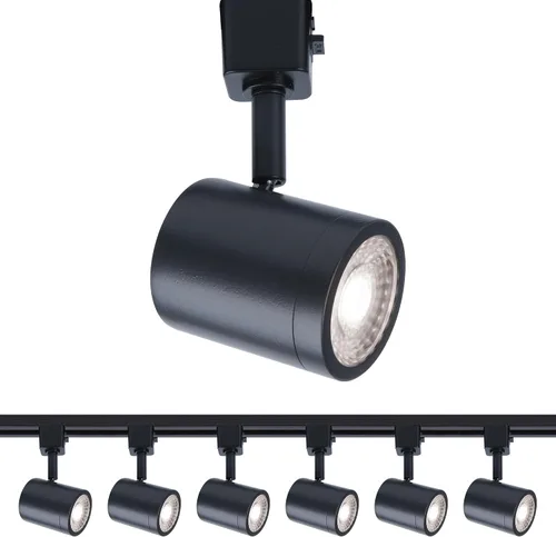 Vista 11 de WAC Lighting Charge 8010 LED Cabezal de Riel Ajustable 5-CCT Seleccionable 9W 865 Lúmenes Totalmente Regulable en Blanco para Riel de 3 Cables
