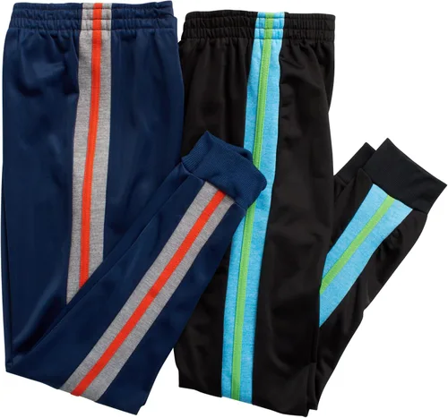 Vista 4 de Conjunto de sudadera para niño - 4 piezas de camisa de rendimiento y pantalones de tricot (tamaño 8-16)