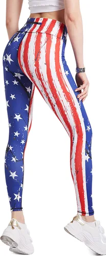 Vista 2 de COOLOMG Pantalones de yoga para mujer, mallas capri para correr, leggings de tiro bajo, entrenamiento, gimnasio con bolsillos ocultos