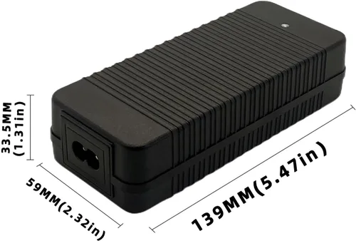 Vista 6 de Cargador de batería de plomo-ácido de 24V 2A AC/DC para batería de plomo-ácido de 24V con conector XLR-3Pin Carga rápida