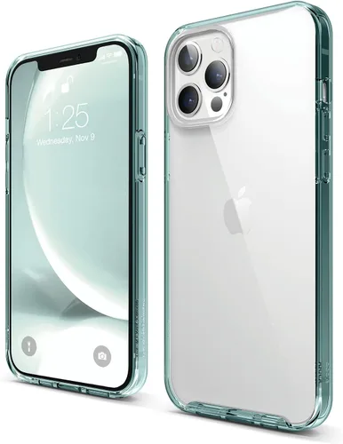 Vista 10 de elago Funda híbrida transparente compatible con iPhone 12 Pro Max de 6.7 pulgadas (negro) - Funda protectora a prueba de golpes