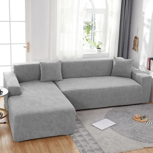 Vista 12 de Konsilsa Funda para sofá modular en forma de L, funda elástica para sofá, protector de muebles, elástico, súper suave, antiarañazos