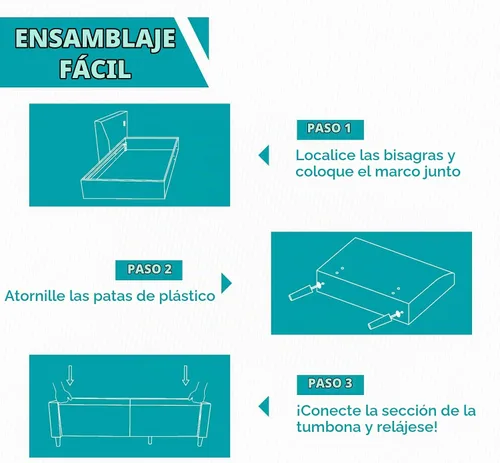 Vista 4 de BALUS Juego de sofás de sala de estar de 78 pulgadas, sofá de 3 plazas con bolsillo lateral y juego de muebles otomanos de almacenamiento, sofá
