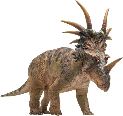 Vista 15 de PNSO Modelos de dinosaurios prehistóricos: 41 Pérez el Machairoceratops