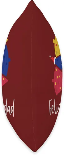 Vista 2 de Venezuela Xmas Ideas Celebration Feliz Navidad Venezuelan Girl Flag Venezuela Feliz Navidad, 16 x 16 pulgadas, multicolor