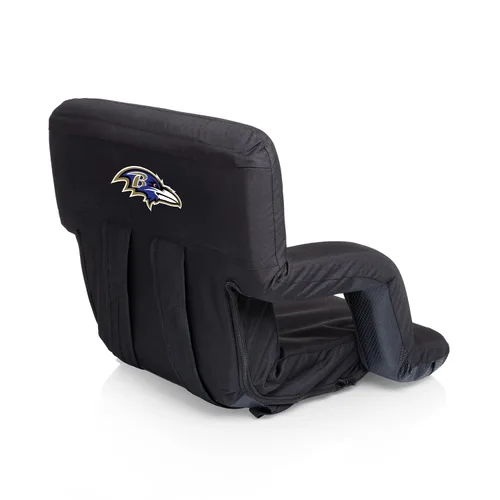 Vista 12 de PICNIC TIME Silla reclinable portátil con asiento Ventura de San Francisco 49ers negro