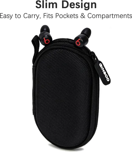 Vista 9 de Ginsco Estuche Mini-Portátil para Auriculares Beats Flex Inalámbricos con Micrófono Integrado, para Auriculares Apple EarPods con Cable/Auriculares