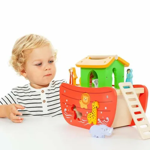 Vista 6 de Playset Moltó Noah's ark Madera 17 Piezas