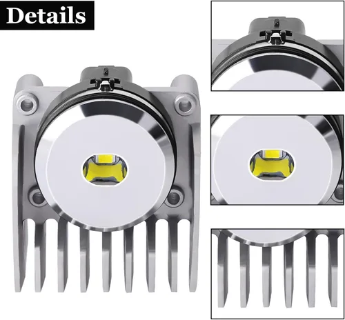 Vista 5 de 22791374 Diodo de lámpara diurna, diodo de corriente diurna DRL LED módulo de unidad de luz compatible con Cadillac XTS 2013 2014 2015 2016 2017