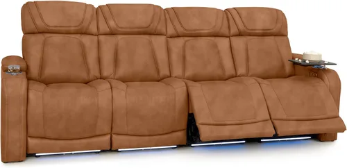 Vista 31 de Seatcraft Caliente Asiento de cine en casa Tabaco Sillón Individual