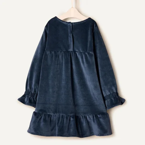 Vista 6 de Tienda Essentials Vestido de pana de manga larga para bebé niña