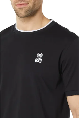 Vista 3 de Psycho Bunny Serge Fashion Tee Negro 2XL (US Hombre 8), Negro