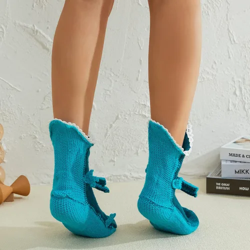 Vista 5 de Calcetines divertidos de animales para niños y adultos, calcetines de punto de tiburón de dibujos animados, calcetines de piso de animales