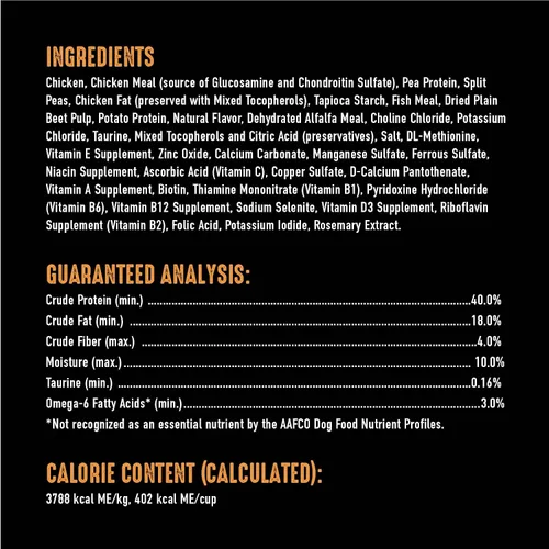 Vista 4 de Alimento seco para gatos CRAVE alto en proteína, sin cereales