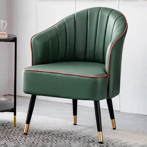 Vista 14 de YCKEGEW Sillón para sala de estar, silla moderna de discoteca, silla de cuero, taburete tapizado, silla individual para sala de estar, dormitorio