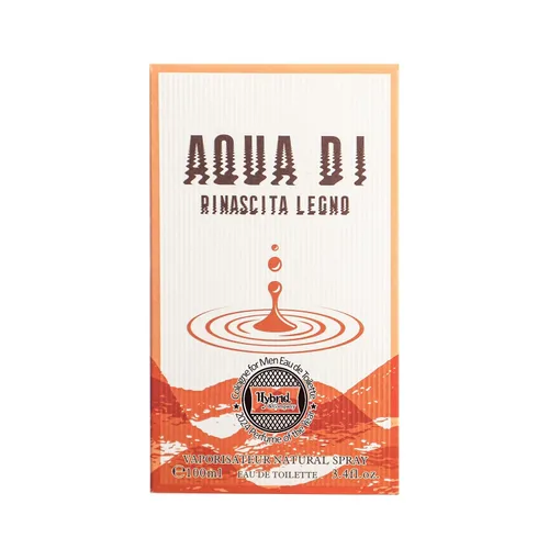 Vista 4 de Hybrid & Company Aqua Di Rinascita Lecno para hombre Eau De Parfum Vaporisateur Natural Spray 3.4 Fl Oz