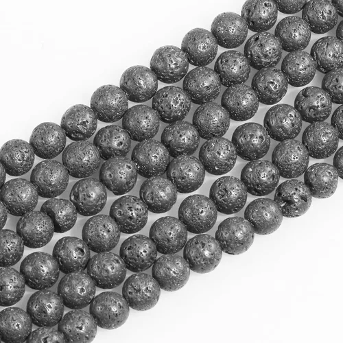 Vista 16 de Cuentas de gemas naturales redondas sueltas para fabricación de joyas DIY, energía de cristal, curación. 1 filamento de 38 cm (Amazonita, 4 mm