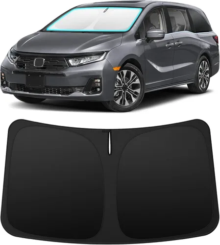 Vista 97 de INSAUTO Accesorios para parasol de parabrisas de ajuste personalizado para Acura RDX 2019-2026, parasol plegable para ventana delantera, reflector