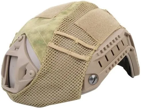 Vista 3 de DLP Tactical Funda para casco compatible con MICH, OPS-Core Fast y cascos de combate similares