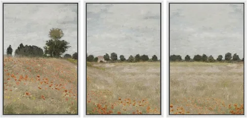 Vista 108 de SIGNWIN Lienzo enmarcado para pared, juego de arte de collage de hojas transparentes en blanco y negro, ilustraciones de naturaleza silvestre, arte