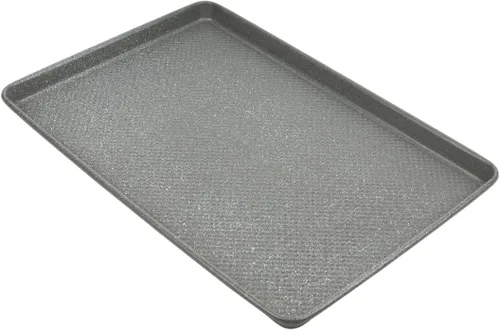 Vista 10 de David Burke Molde para hornear estriado de 9" - Molde para pasteles Bundt de acero al carbono - Bronce