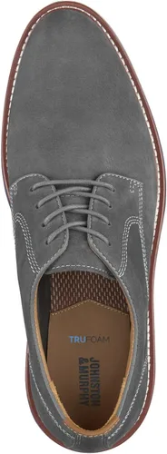 Vista 2 de Johnston & Murphy Upton - Zapato de punta lisa para hombre Forro de malla de cuero Plantilla acolchada de espuma viscoelástica