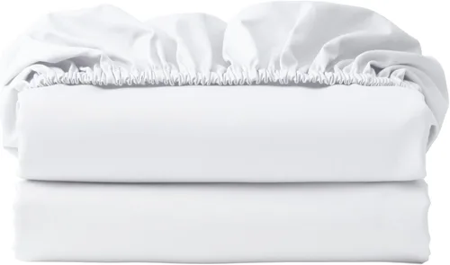 Vista 33 de 2 paquetes de sábanas ajustables 100% algodón egipcio tamaño TwinXL, sábana ajustable de 600 hilos de algodón, sábana bajera con bolsillo profundo