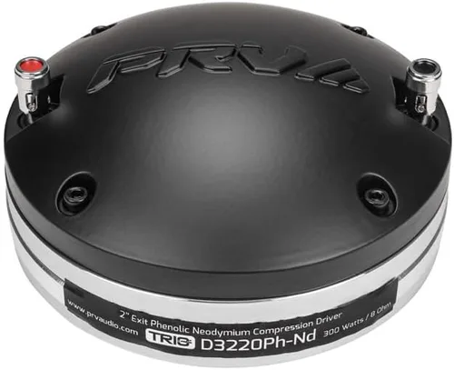 Vista 2 de PRV AUDIO Controlador de compresión D3220Ph-Nd de 2 pulgadas de salida, 300 vatios, 8 ohmios, controlador de compresión de audio fenólico