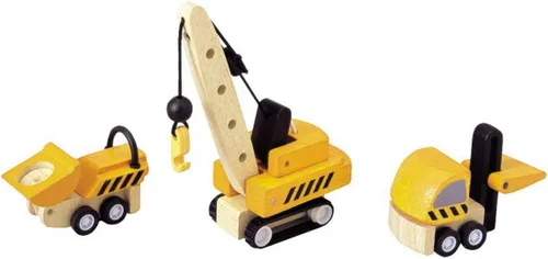 Vista 10 de PlanToys® Juego de construcción de carreteras Montessori Imaginative Kids coches de juguete, pista de coche de juguete, niñas, niños, coordinación