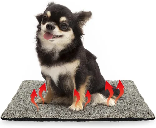 Vista 10 de Almohada de Cama Autocalentable para Gatos, Manta Térmica para Cama de Gato Autocalentable para Gatos de Interior y Perros Pequeños, 22 * 16