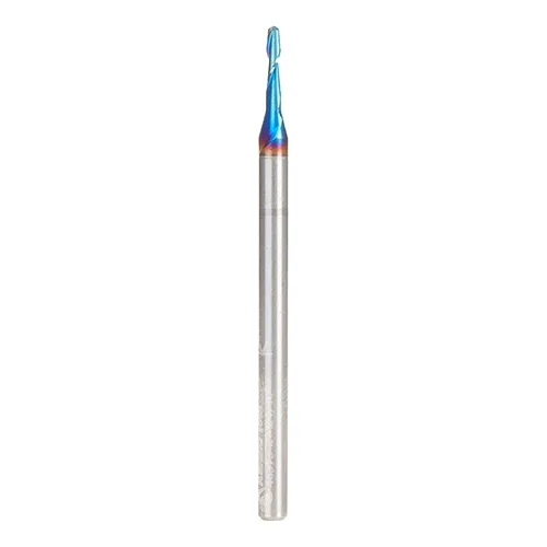 Vista 13 de Amana Tool Broca de carburo sólido con punta esférica en espiral para madera, plástico, MDF, espuma, 46384-K, 1/2 diámetro x 2-1/8 pulgadas x 1/2