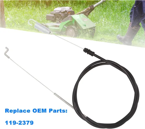 Vista 3 de Cable de tracción 119-2379 para cortacésped reciclador Toro de 22 pulgadas 20330, 20331, 20339, 20350, 20351, 20370, 20371, 20377, 20378 y 20954