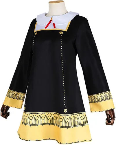 Vista 4 de Disfraz de anime SPY × FAMILIA para cosplay, disfraz de Halloween Anya Forger