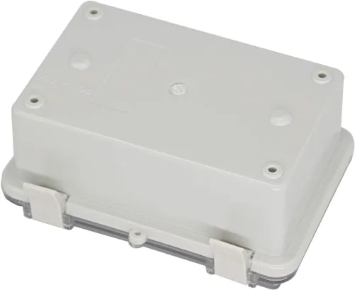Vista 3 de Zulkit Caja de conexiones plástico ABS a prueba de polvo impermeable IP65 cajas eléctricas universales con carcasa de bisagra para exteriores