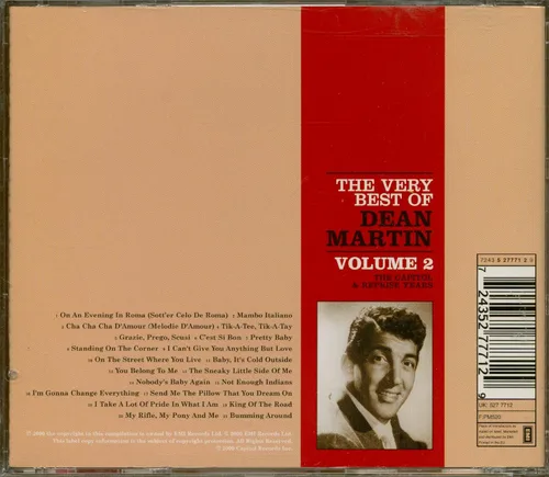 Vista 2 de Very Best of Dean Martin Volume 2 The Capitol & Reprise Years